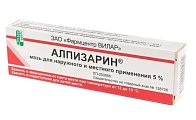 Купить алпизарин, мазь для наружного и местного применения 5%, туба 10г в Богородске