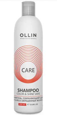 Купить ollin prof care (оллин) шампунь для окрашенных волос сохранение цвета и блеска, 250мл в Богородске