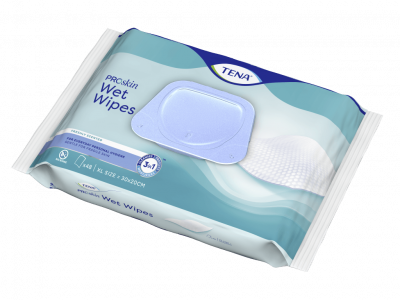 Купить tena (тена) полотенца влажные proskin wet wipe 3в1, 48 шт в Богородске