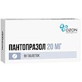 Купить пантопразол, таблетки кишечнорастворимые, покрытые пленочной оболочкой 20мг, 56 шт в Богородске