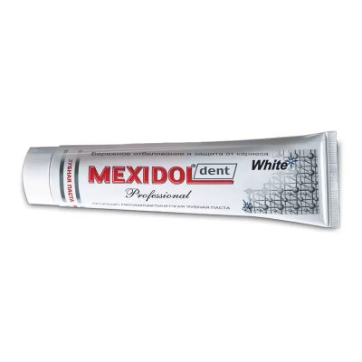 Купить мексидол дент (mexidol dent) зубная паста профессиональная отбеливающая, 65г в Богородске