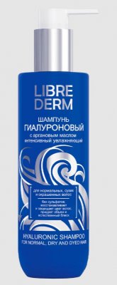 Купить librederm (либридерм) гиалуроновый шампунь интенсивное увлажнение с аргановым маслом, 250мл в Богородске