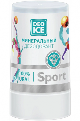 Купить deoice (деоайс) спорт дезодорант минеральный, 40г в Богородске