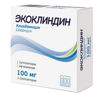 Купить экоклиндин, суппозитории вагинальные 100 мг, 3 шт в Богородске