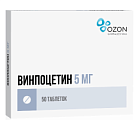 Купить винпоцетин, таблетки 5мг, 50 шт в Богородске