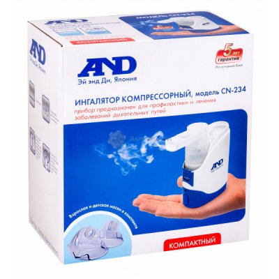Купить ингалятор компрессорный a&d (эй энд ди) cn-234 в Богородске