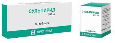 Купить сульпирид, таблетки 200мг, 30 шт в Богородске