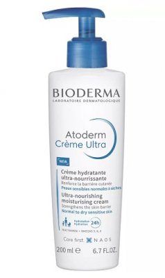 Купить bioderma atoderm (биодерма) крем для лица и тела ультра с помпой, 200мл в Богородске