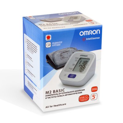 Купить тонометр автоматический omron (омрон) м2 basic, без адаптера, манжета 22-32см (hem 7121-ru) в Богородске