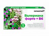 Купить валериана экстракт+в6 форте консумед (consumed), таблетки 600мг, 30шт бад в Богородске