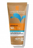 La Roche-Posay Anthelios (Ля Рош Позе) гель для лица и тела с технологией нанесения на влажную кожу SPF50+, эко-туба 200мл