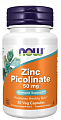 Купить now foods (нау фудс) цинк пиколинат, капсулы 530мг, 30 шт бад в Богородске
