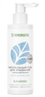 Купить synergetic (синергетик) гель для умывания натуральный увлажняющий, 200 мл в Богородске