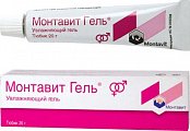 Купить монтавит гель, вагинальный увлажняющий гель, 20г в Богородске