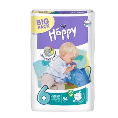 Купить bella baby happy (белла) подгузники 6 джуниор экстра 16+ кг 54 шт в Богородске