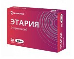 Купить этария, таблетки, покрытые пленочной оболочкой 60мг, 28 шт в Богородске