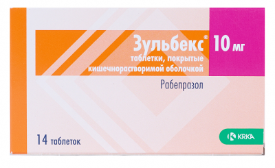 Купить зульбекс, таблетки кишечнорастворимые, покрытые пленочной оболочкой 10мг, 14 шт в Богородске