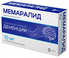 Купить мемаралид, таблетки диспергируемые 10мг 30шт в Богородске