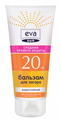 Купить eva sun (ева сан) бальзам для загара, 200мл spf20 в Богородске