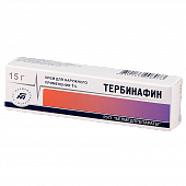 Купить тербинафин, крем для наружного применения 1%, 15г в Богородске