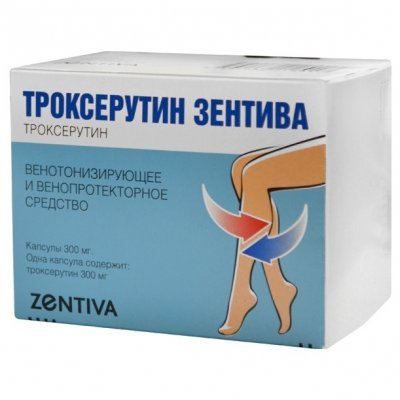 Купить троксерутин зентива, капс 300 мг №30 (зентива а.с., чешская республика) в Богородске