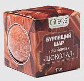 Купить oleos (олеос) шар для ванн бурлящий шоколад, 110г в Богородске