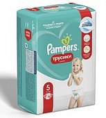 Купить pampers pants (памперс) подгузники-трусы 5 юниор 12-17кг, 15шт в Богородске