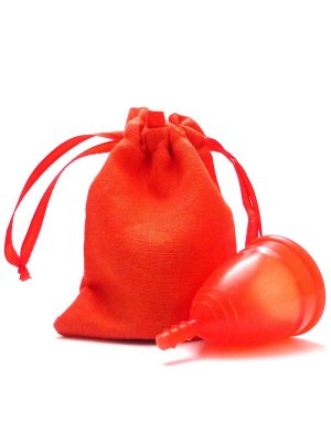 Купить онликап (onlycup) менструальная чаша серия лен размер l, красная в Богородске