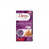 Купить флоресан (floresan) deep depil восковые полоски для депиляции сухой кожи лаванда, 20 шт в Богородске