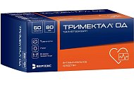 Купить тримектал од, таблетки с пролонгированным высвобождением, покрытые пленочной оболочкой 80мг, 60 шт в Богородске