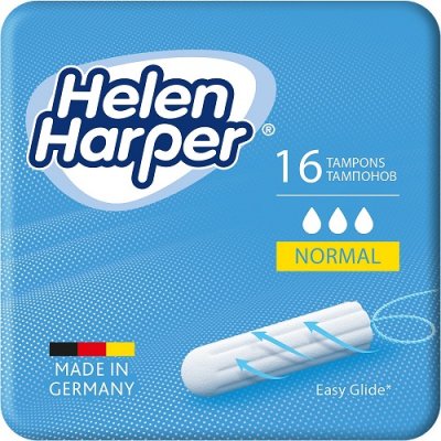 Купить helen harper (хелен харпер) нормал тампоны без аппликатора 16 шт в Богородске