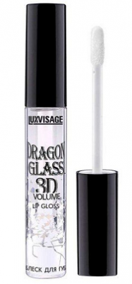 Купить luxvisage (люкс визаж) блеск для губ прозрачный dragon glass 3d volume, 2,8мл в Богородске