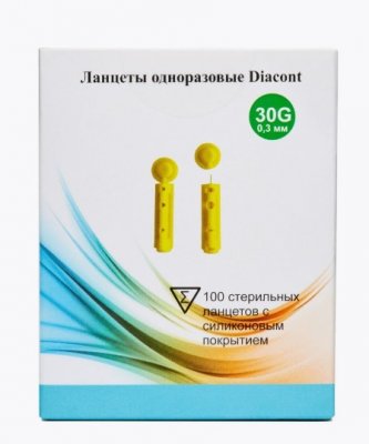 Купить ланцеты (скарификатор) diacont, 100 шт в Богородске