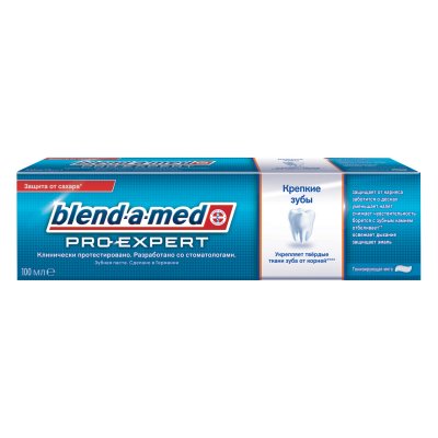 Купить бленд-а-мед зубная паста (blend a med) про-эксперт крепкие зубы тонизирующая мята, 100мл в Богородске