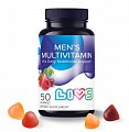Купить livs (ливс) комплекс мультивитаминов для мужчин, пастилки жевательные вкус фрукты и ягоды, 50 шт бад в Богородске