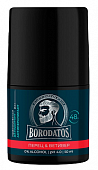 Купить borodatos (бородатос) дезодорант-антиперспирант роликовый парфюмированный перец и ветивер, 50мл в Богородске