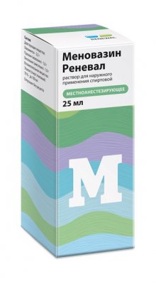 Купить меновазин-реневал, раствор для наружного применения, 25мл в Богородске