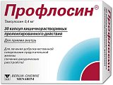 Купить профлосин, капсулы кишечнорастворимые с пролонгированным высвобождением 0,4мг, 30 шт в Богородске