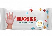 Купить huggies (хаггис) салфетки влажные для детей all over clean 56 шт в Богородске
