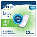 TENA (Тена) прокладки женские впитывающие lady active mini 20 шт