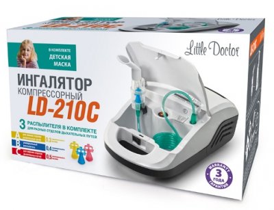 Купить ингалятор компрессорный little doctor (литл доктор) ld-210c в Богородске