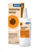 Купить хилопарин-комод, раствор увлажняющий офтальмологический, флакон 10мл в Богородске