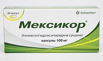 Купить мексикор, капсулы 100мг, 60 шт в Богородске