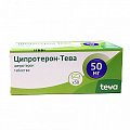 Купить ципротерон-тева, таблетки 50мг, 50 шт в Богородске