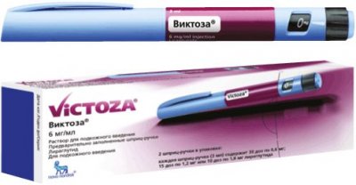 Купить виктоза, раствор для подкожного введения 6мг/мл, картридж 3мл + шприц-ручка, 2шт в Богородске