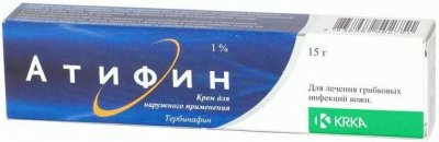 Купить атифин, крем для наружного применения 1%, 15г в Богородске