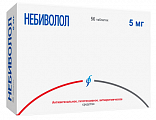 Купить небиволол, таблетки 5мг 56шт в Богородске