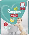 Pampers Pants (Памперс) подгузники-трусы 3 миди 6-11кг, 19шт
