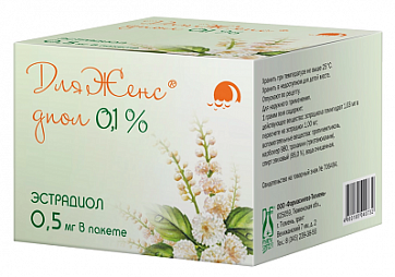ДляЖенс Диол, гель трансдермальный 0.1% пакет 0,5г 28шт
