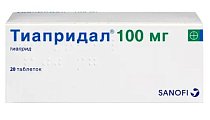 Купить тиапридал, таблетки 100мг, 20 шт в Богородске